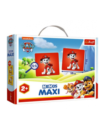 Gra edukacyjna dla dzieci Memos maxi Psi Patrol 02264 Trefl