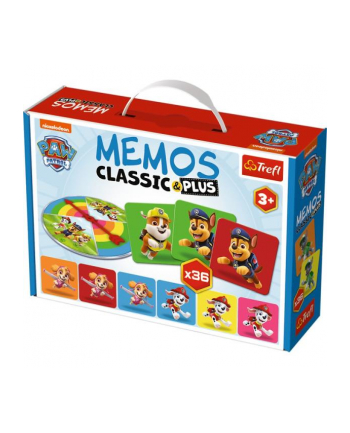trefl Gra edukacyjna dla dzieci Memos Classic 'amp; plus Psi Patrol 02269