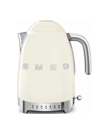 Smeg kettle KLF04CR(wersja europejska) 1.7 L cream - 2,400 watts, temperature control