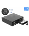 DeLOCK 5.25 ? removable frame for 4 x 2.5 ? U.2 NVMe SSD, installation frame - nr 13