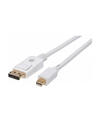 TECHLY Kabel Mini DisplayPort - DisplayPort 4K 60Hz 2m Biały