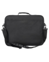 MANHATTAN Cambridge Clamshell Notebook Bag 15.6inch Front Rear and Interior Pockets Shoulder Strap Handle Black - nr 24