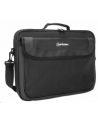 MANHATTAN Cambridge Clamshell Notebook Bag 15.6inch Front Rear and Interior Pockets Shoulder Strap Handle Black - nr 9