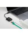DeLOCK USB-C adapter> Gigabit LAN + PW Kolor: CZARNY - LAN 10/100/1000 Mbps with Power Delivery - nr 1