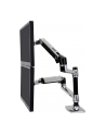 Ergotron LX Dual Side-by-Side Arm ALU - incl. Notebook holder - nr 1