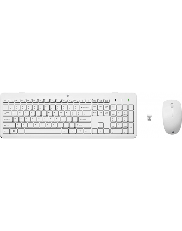 HP 230 Wireless Mouse ' Keyboard Combo wh - 3L1F0AA # ABD główny