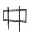 MANHATTAN Heavy-Duty Low-Profile Large-Screen TV Wall Mount Holds One 60-100inch TV up to 100kg 220lbs Fixed Ultra Slim Design Black - nr 12