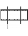 MANHATTAN Heavy-Duty Low-Profile Large-Screen TV Wall Mount Holds One 60-100inch TV up to 100kg 220lbs Fixed Ultra Slim Design Black - nr 3