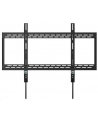 MANHATTAN Heavy-Duty Low-Profile Large-Screen TV Wall Mount Holds One 60-100inch TV up to 100kg 220lbs Fixed Ultra Slim Design Black - nr 5