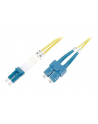 DIGITUS Fiber Optic Patch Cord SC APC to LC PC Singlemode 09/125 m Duplex Length 3 m - nr 1