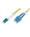 DIGITUS Fiber Optic Patch Cord SC APC to LC PC Singlemode 09/125 m Duplex Length 3 m - nr 2