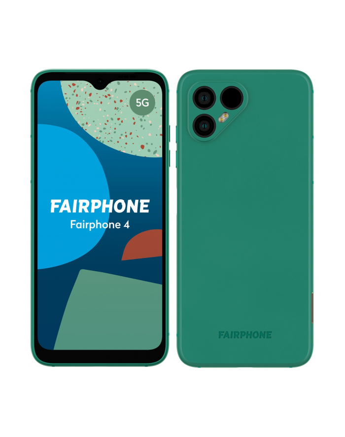 Fairphone 4 - 6.3 - 256GB / 8GB green - System Android główny