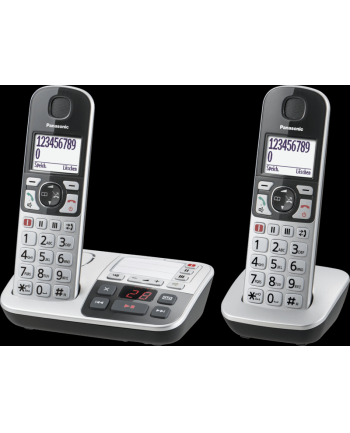 Panasonic KX-TGE522GS silver / Kolor: CZARNY