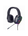 GEMBIRD GHS-SANPO-S300 Gamingowy zestaw słuchawkowy 7.1 na USB z podświetleniem RGB - nr 20