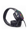GEMBIRD GHS-SANPO-S300 Gamingowy zestaw słuchawkowy 7.1 na USB z podświetleniem RGB - nr 21