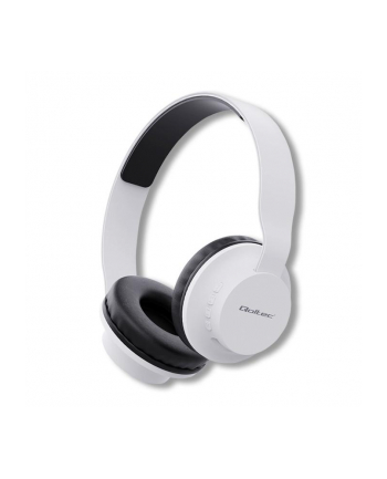 QOLTEC 50847 Słuchawki bezprzewodowe z mikrofonem BT 5.0 JL Białe