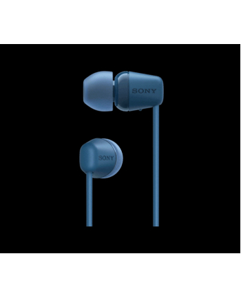 SONY WI-C100 blue Bluetooth Headphones