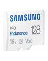 SAMSUNG PRO Endurance microSD Class10 128GB incl adapter R100/W40 up to 70080 hours - nr 6