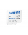 SAMSUNG PRO Endurance microSD Class10 256GB incl adapter R100/W30 up to 140160 hours - nr 25