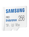 SAMSUNG PRO Endurance microSD Class10 256GB incl adapter R100/W30 up to 140160 hours - nr 33