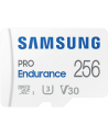 SAMSUNG PRO Endurance microSD Class10 256GB incl adapter R100/W30 up to 140160 hours - nr 34