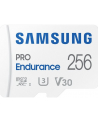 SAMSUNG PRO Endurance microSD Class10 256GB incl adapter R100/W30 up to 140160 hours - nr 4