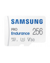 SAMSUNG PRO Endurance microSD Class10 256GB incl adapter R100/W30 up to 140160 hours - nr 5