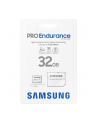 SAMSUNG PRO Endurance microSD Class10 32GB incl adapter R100/W30 up to 17520 hours - nr 12