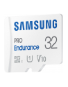 SAMSUNG PRO Endurance microSD Class10 32GB incl adapter R100/W30 up to 17520 hours - nr 6