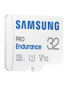 SAMSUNG PRO Endurance microSD Class10 32GB incl adapter R100/W30 up to 17520 hours - nr 7