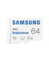 SAMSUNG PRO Endurance microSD Class10 64GB incl adapter R100/W30 up to 35040 hours - nr 1