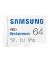 SAMSUNG PRO Endurance microSD Class10 64GB incl adapter R100/W30 up to 35040 hours - nr 5