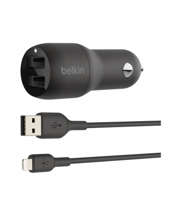 Belkin BOOST CHARGE 24W Czarny (CCD001BT1MBK)