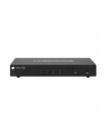 TECHLY KVM Switch Display Port 1.2 4-Port with Hub and Audio allows to view information via USB and DisplayPort from 4 PCs - nr 25
