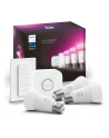 PHILIPS HUE White and color ambiance Zestaw startowy 3 szt. E27 1100lm - nr 21