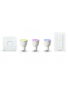 PHILIPS HUE White and color ambiance Zestaw startowy 3 szt. GU10 350lm - nr 14