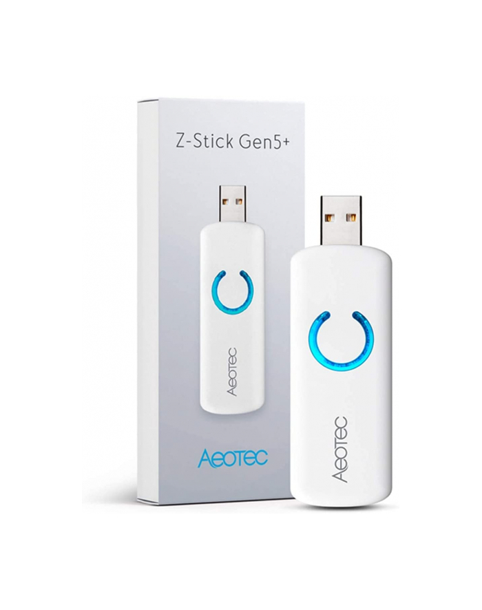 Aeotec Z-Stick Gen 5+ - adapter Z-wave z baterią główny