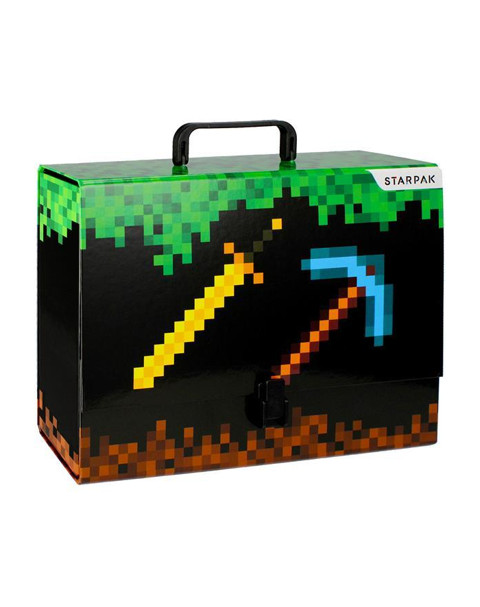 Teczka z rączką A4 95mm Pixel Game STARPAK 493167 główny