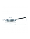 FISKARS PATELNIA 28 CM HARD FACE STEEL (1052247) - nr 3