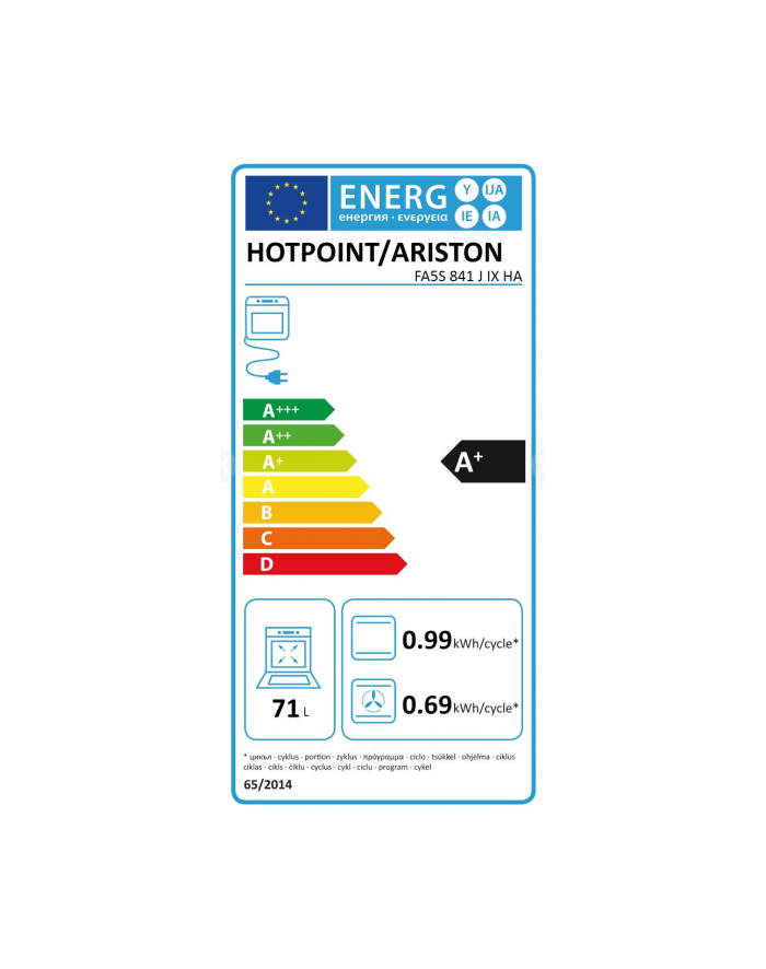 Hotpoint FA5S841JIXHA główny