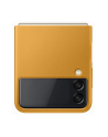 Samsung Leather Cover do Galaxy Z Flip3 Żółty (EF-VF711LYEGWW) - nr 1
