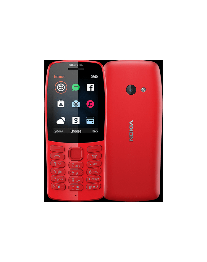 Nokia 210 Czerwony główny