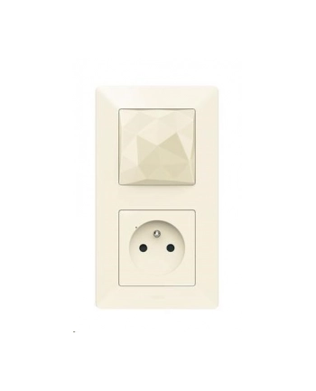 Legrand Valena Life With Netatmo Gniazdo Control Łącznik Bezprzewodowy Wyjście/Powrót Kremowy 752295