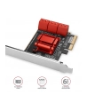 Axagon PCES-SA6, kontroler PCIe - 6x wewnętrzny port SATA 6G, ASM1166, SP & LP (AXN) - nr 9