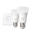 PHILIPS HUE White and color ambiance Zestaw startowy 2 szt. E27 1100lm - nr 2