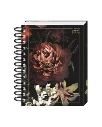 Organizer B6 105 zamykany na magnes Flowers Interdruk