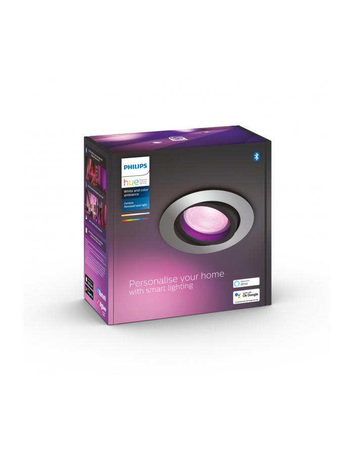 PHILIPS HUE White and color ambiance Centura srebrny 929003047401 główny