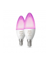 PHILIPS HUE White and color ambiance 2 szt. 25W E14 - nr 9