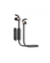 qoltec Sportowe słuchawki bezprzewodowe BT 5.0 JL | magnetyczne |       mikrofon | Czarne - nr 1