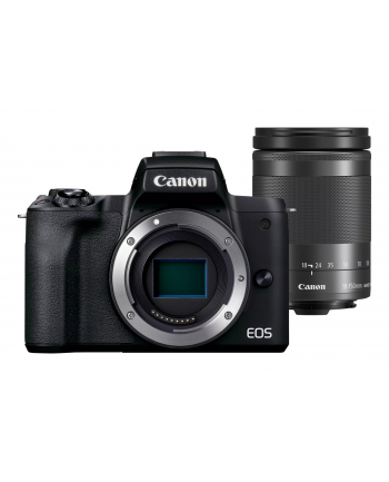 Canon EOS M50 Mark II czarny + EF-M 18-150  mm